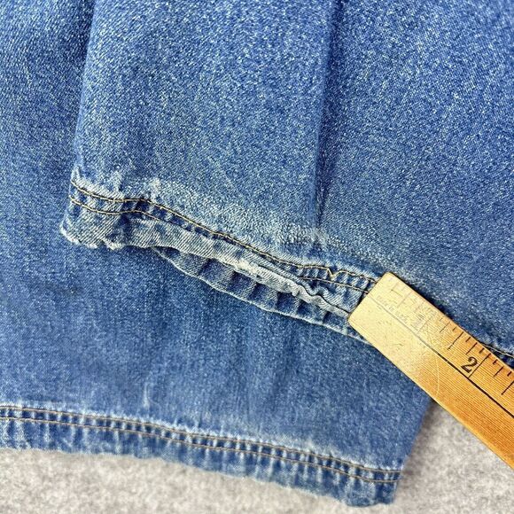 VTG Pepe Bareback Jeans Womens 29 Wide Leg High Rise 90s Y2K Grunge Made in USA* - Picture 8 of 16